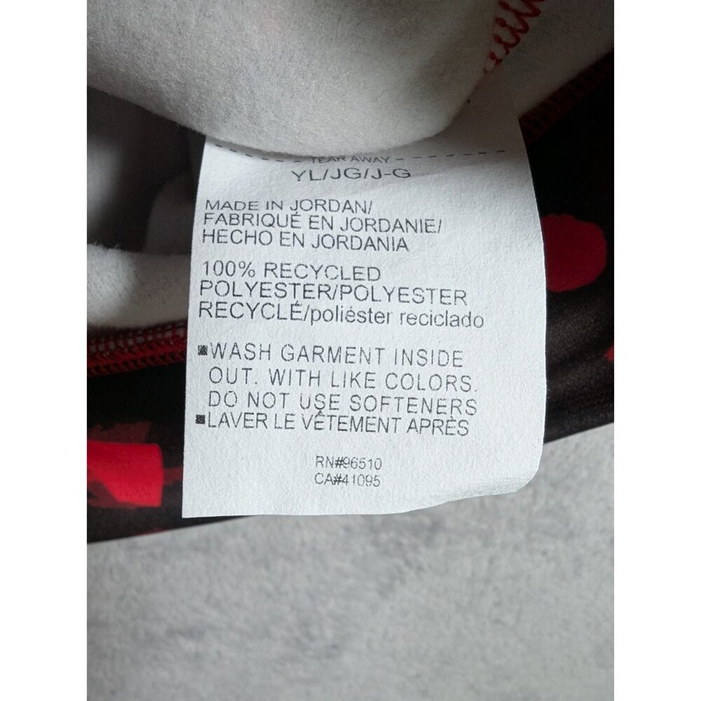 Under Armour Hoodie Boys Youth Size Large Red Loose Fit Lightweight Fleece Lined - Picture 4 of 9